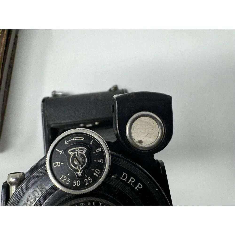 ORIONWERK PLATE CAMERA W/Leather Case Antique (Nonfunctional /For parts)